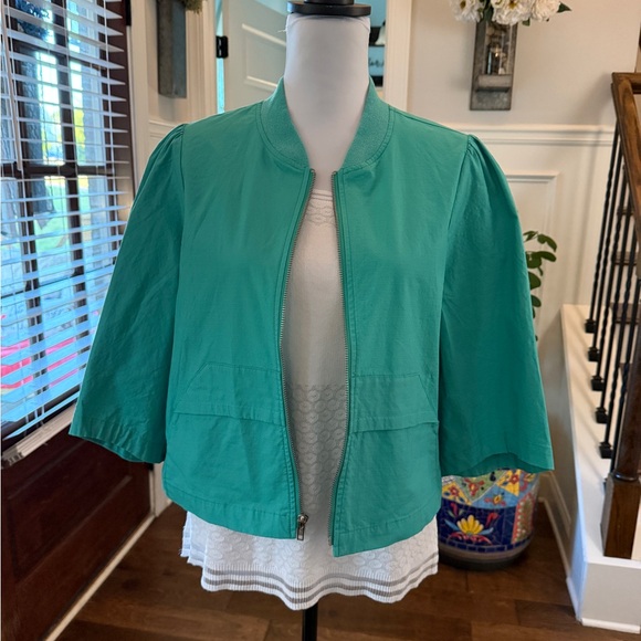 BCBGeneration Jackets & Blazers - BCBGeneration NWOT Teal Bomber Jacket
